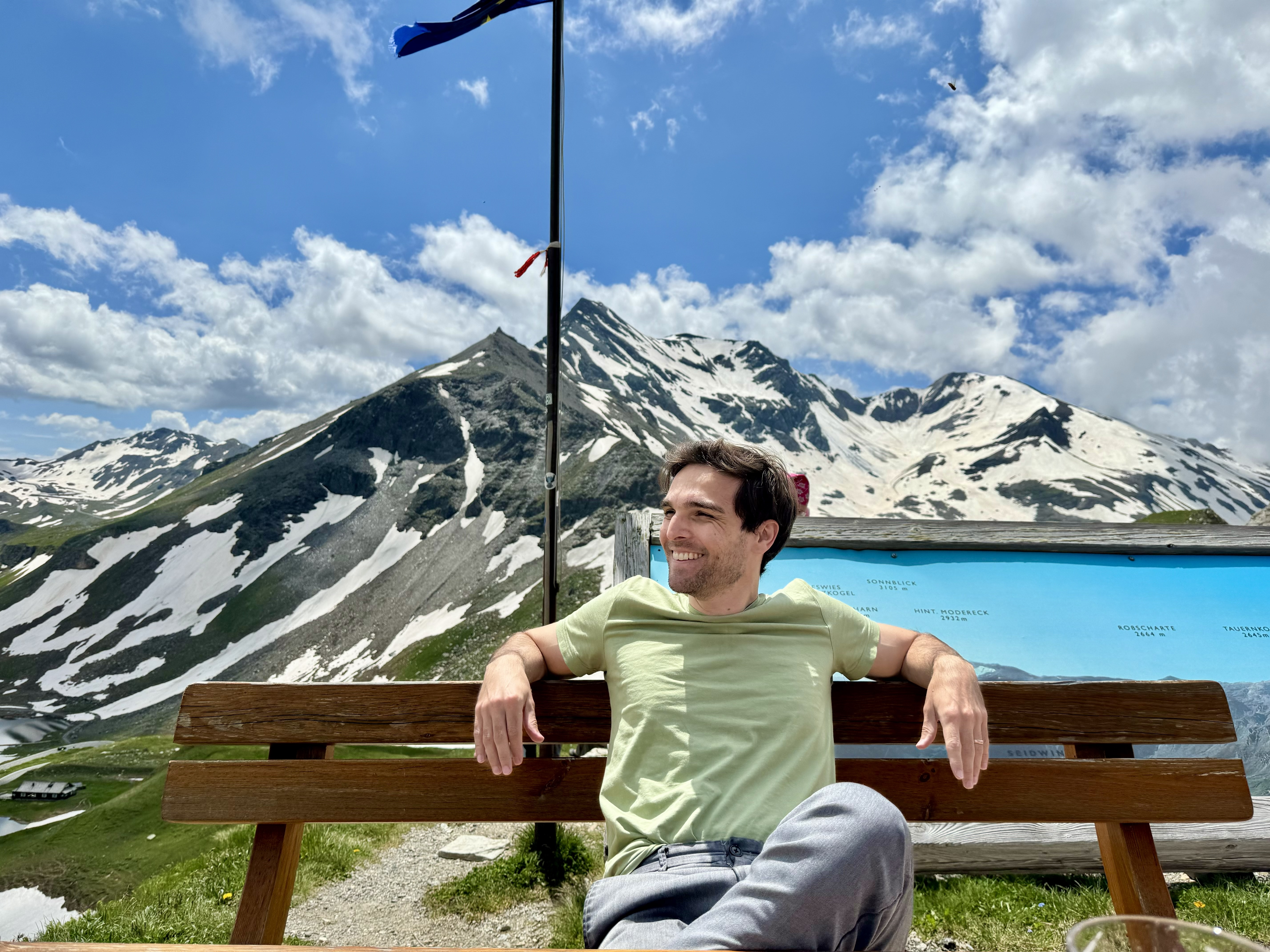 Kijan atop the Großglockner